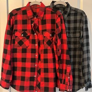 Lot of men’s Plaid Flannels